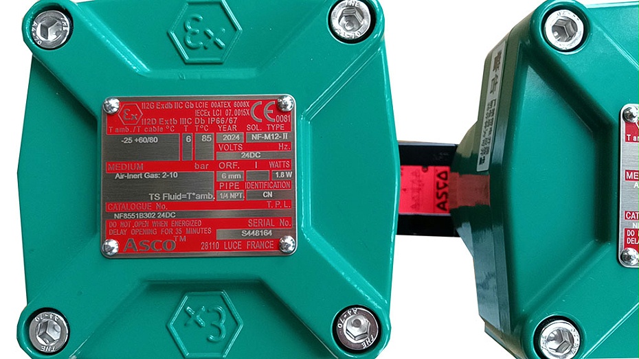 ASCO雙電控隔爆電磁閥NF8551B302產品圖片